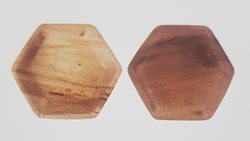 צלחת משושה 25 10 יחידות