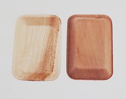 צלחת מלבן 12/20 10 יחידות